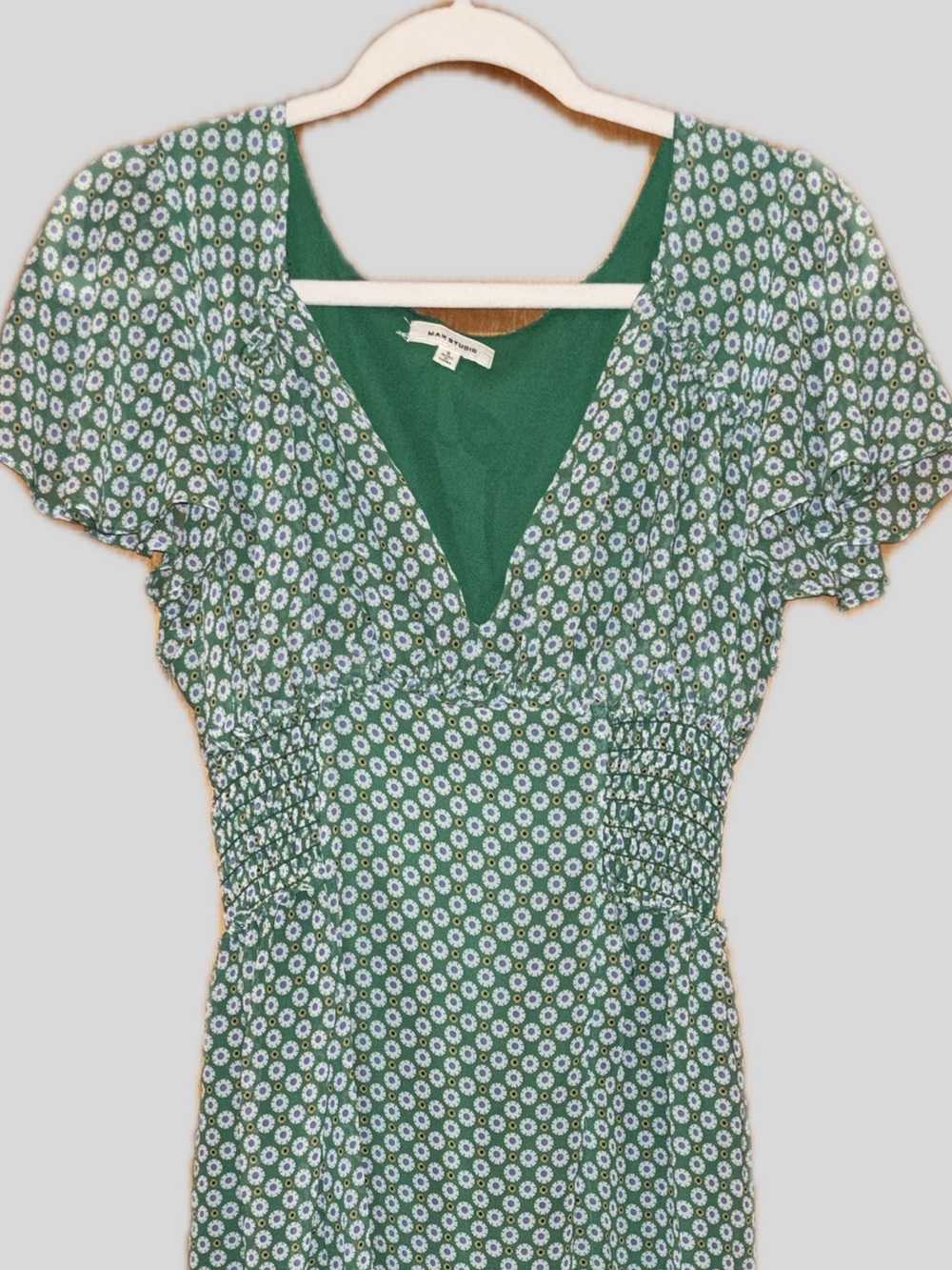 Max Studio Green Dress